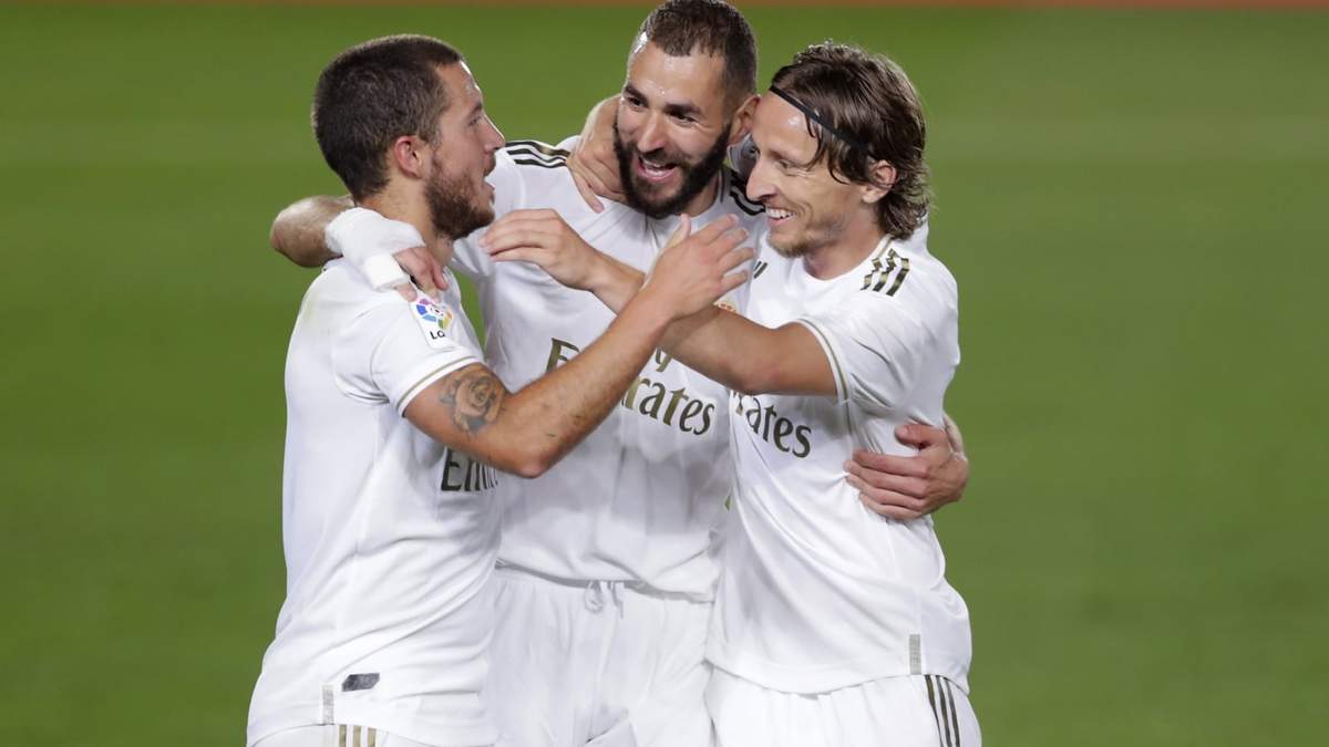 Hazard, Benzema y Modric. Fuente: (Instagram)
