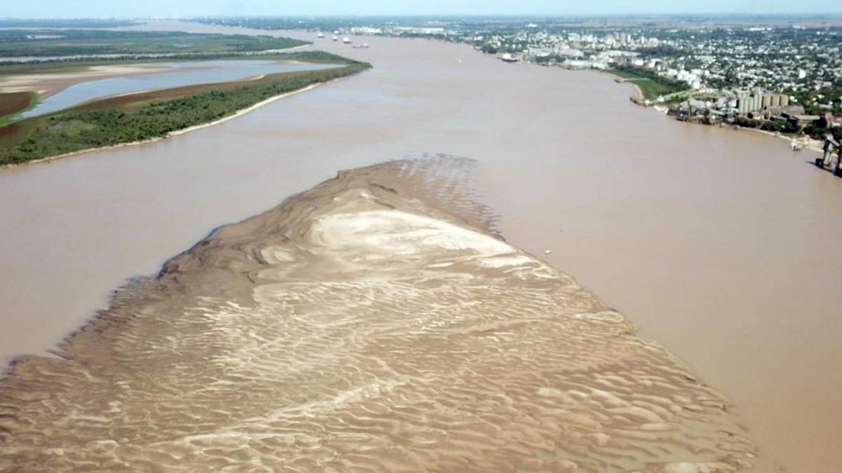 Río Paraná. Fuente: (Twitter)