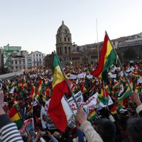 Protestas en Bolivia en contra del gobierno del presidente Luis Arce