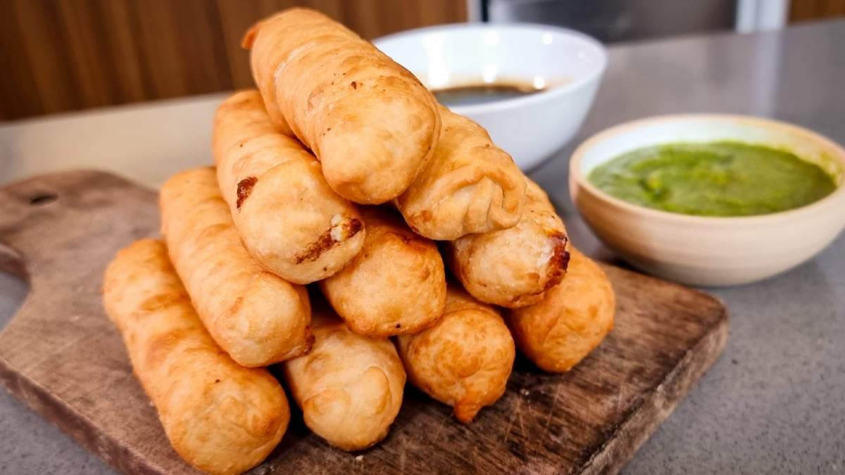 Tequeños veganos. Fuente: (Instagram)