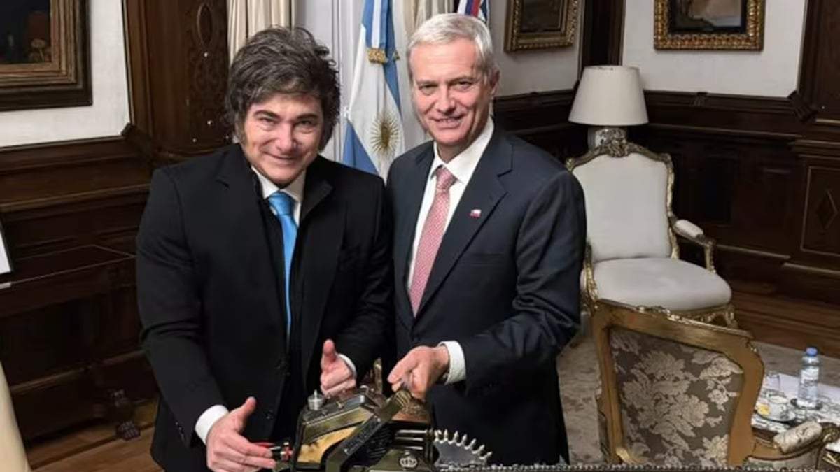 José Antonio Kast y Javier Milei