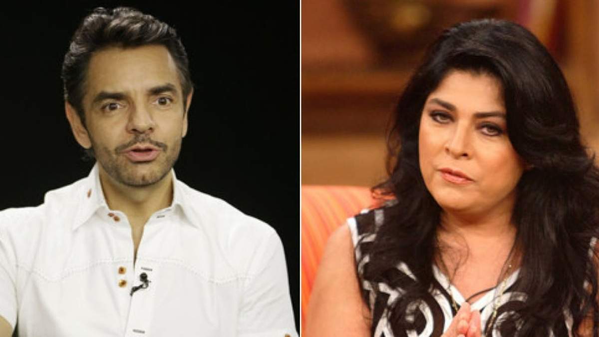 Eugenio Derbez / Victoria Ruffo. Fuente: (Twitter).