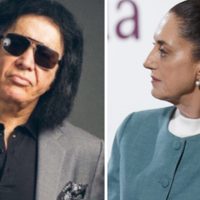 Así respondió Sheinbaum al mensaje de agradecimiento de Gene Simmons de Kiss
