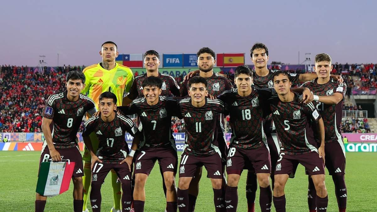 México golea 4-1 a Chile en la Copa del Mundo Sub-20 y avanza a cuartos de final