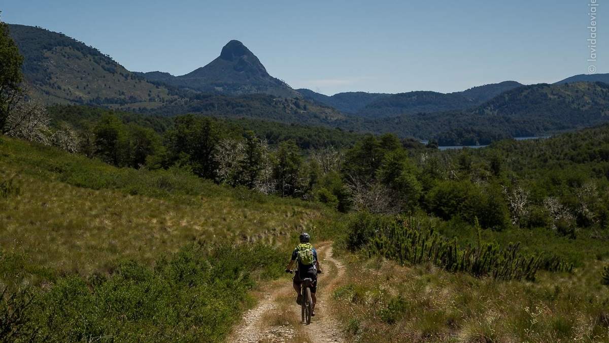 Recorridos por la Patagonia en bicicleta. Fuente: (Instagram)