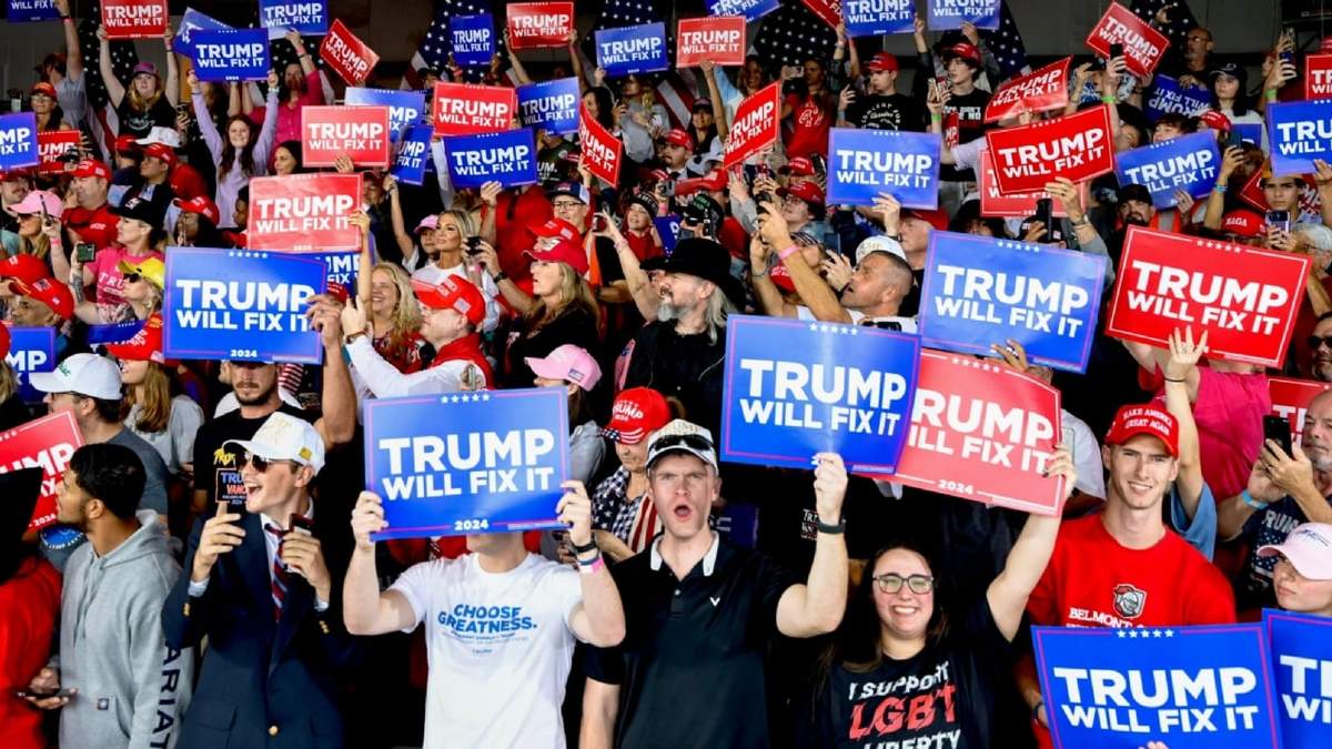 Campaña de Trump en Carolina del Norte, EU