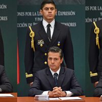 Peña se apropia la consigna "no se mata la verdad matando periodistas" y ofrece trabajo coordinado