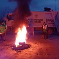 Trabajadores de ATE de Vista Alegre endurecen las medidas contra el municipio