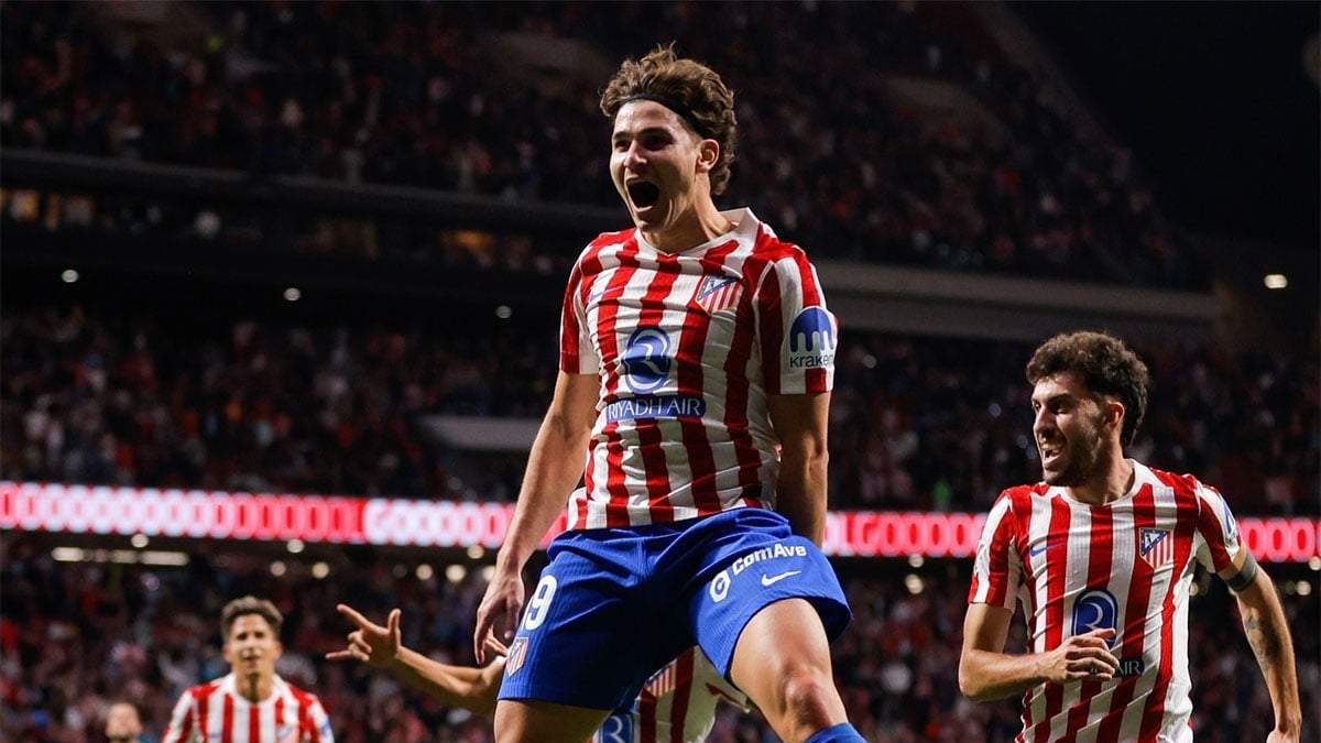 Julián Álvarez metió 5 goles en 4 días.