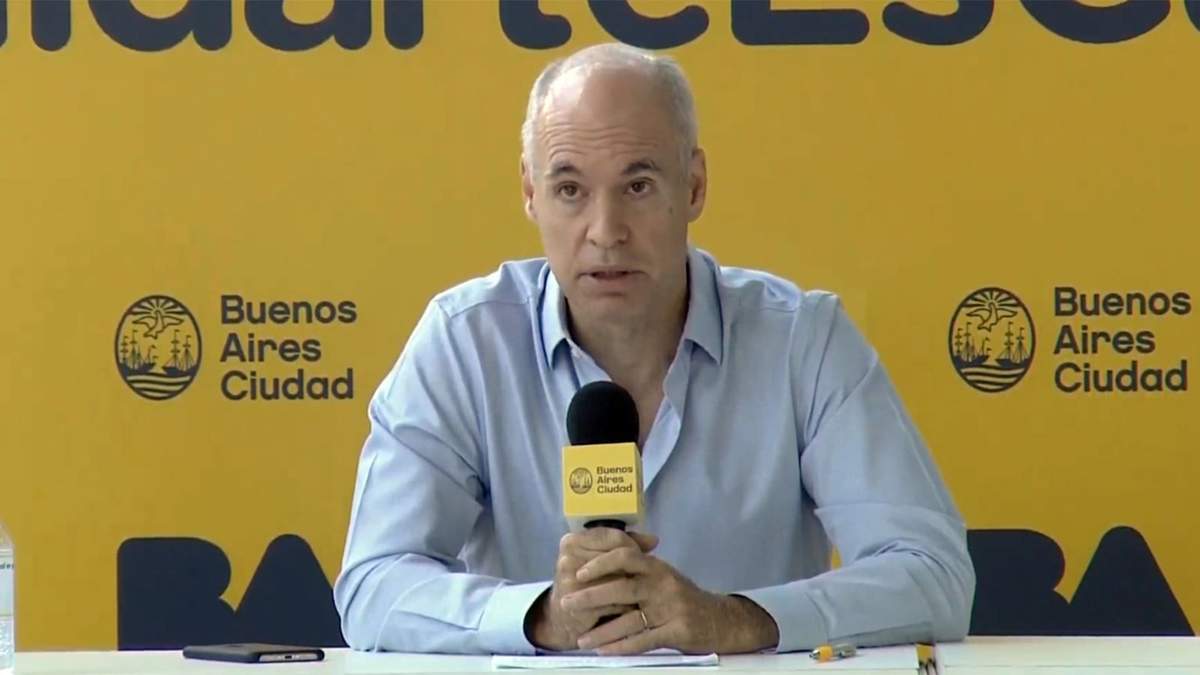 Jefe de la Ciudad de Buenos Aires, Horacio Rodríguez Larreta. Fuente: (Twitter)