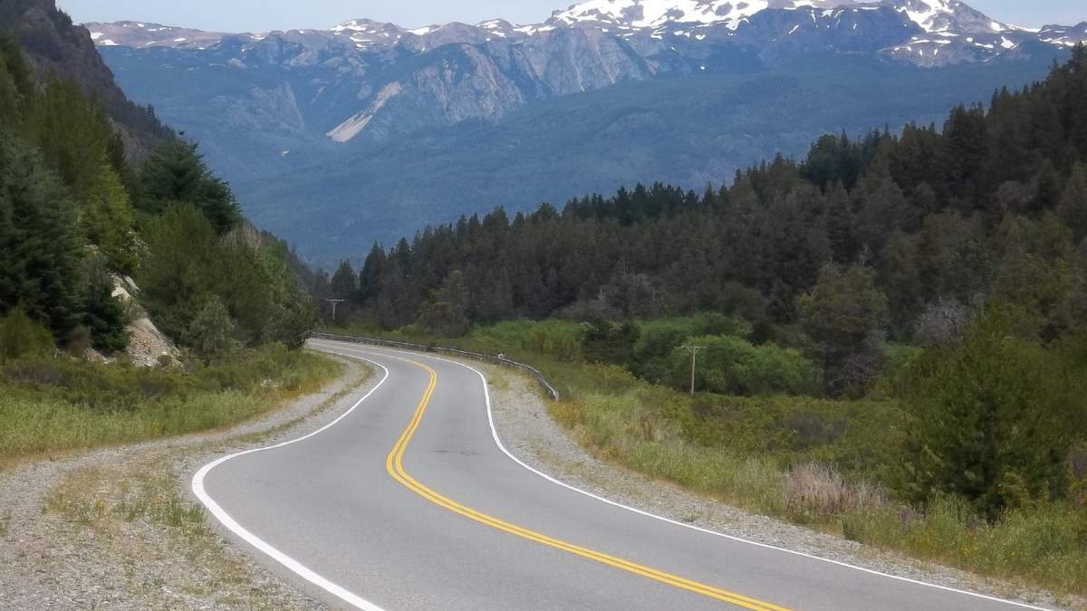 Ruta nacional 40, Río Negro. Fuente: (Twitter)