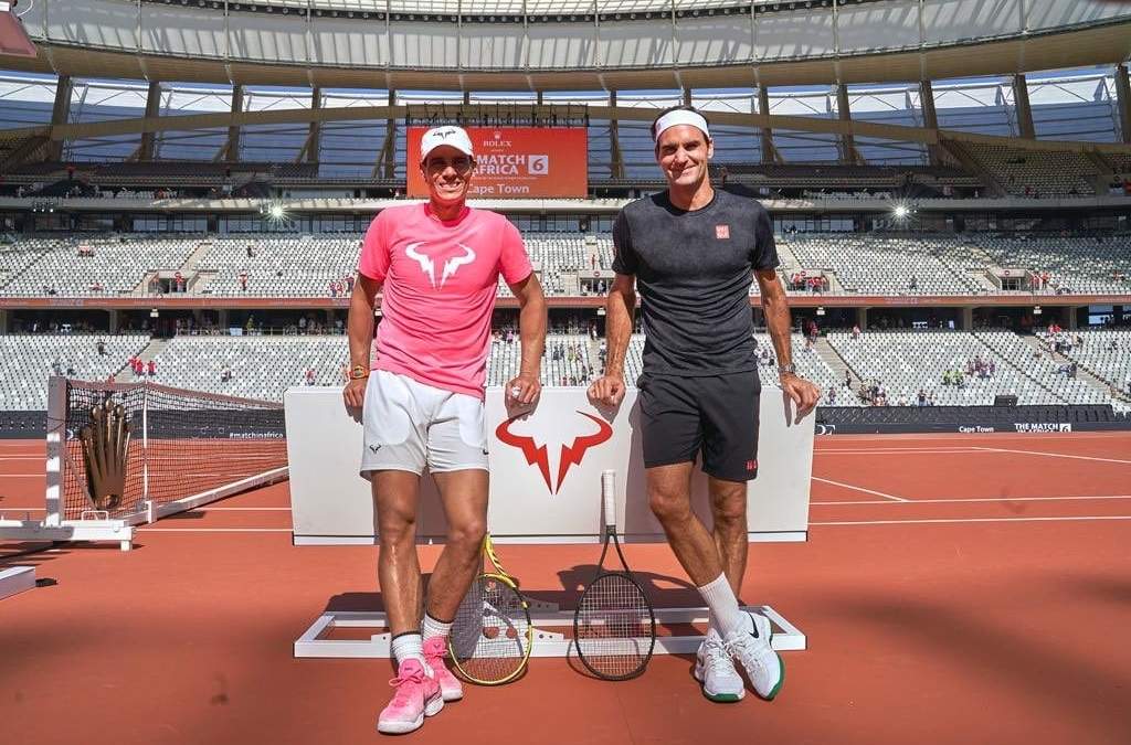 Roger Federer y Rafael Nadal