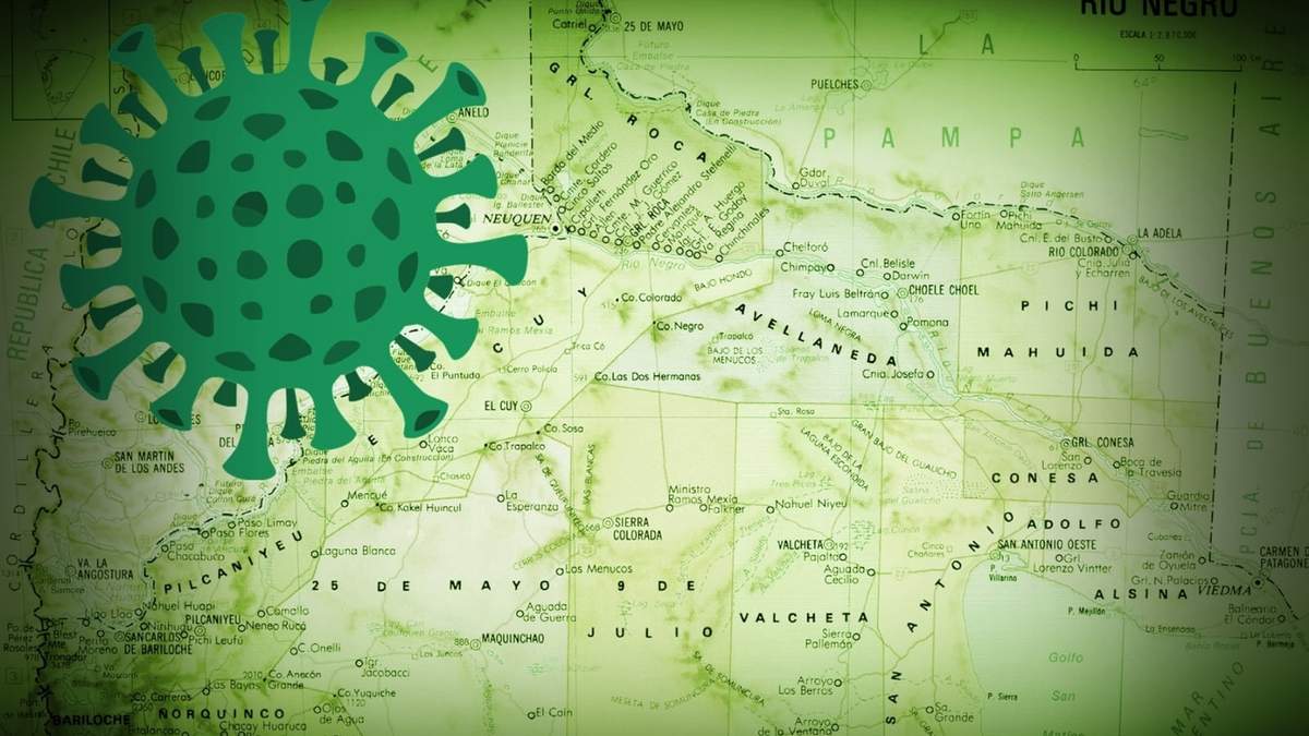 Coronavirus en Río Negro. Fuente: (Collage MN)