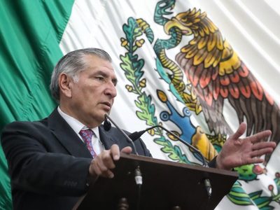 Adán Augusto López insiste en que Calderón fue acusado en La Haya y otros tribunales internacionales