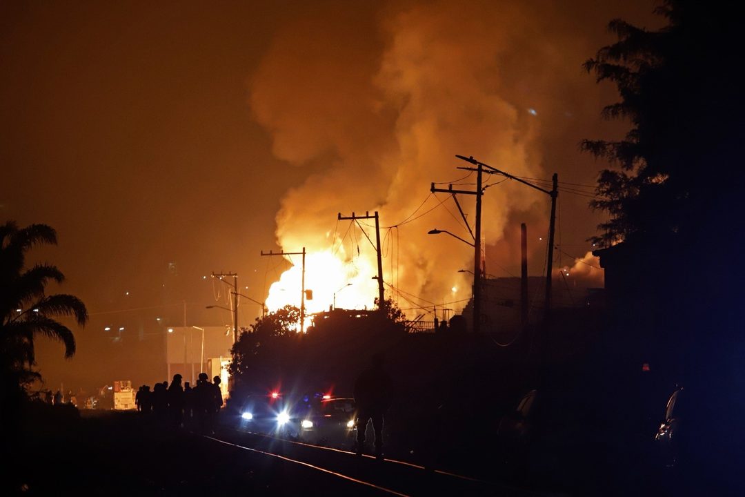 Explosión  San Pablo Xochimehuacán. Foto Mireya Novo  Cuartoscuro