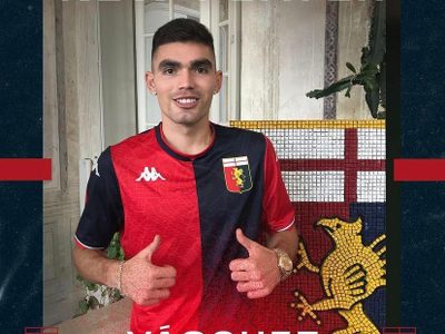 El mexicano Johan Vásquez es el nuevo jugador del club Genoa