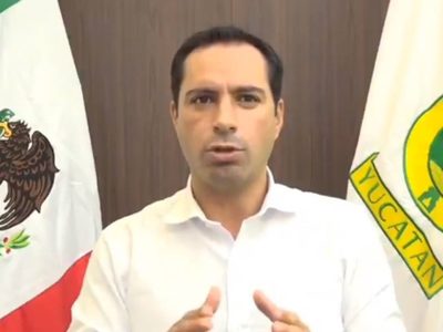 El gobernador de Yucatán se aísla tras presentar síntomas de covid-19