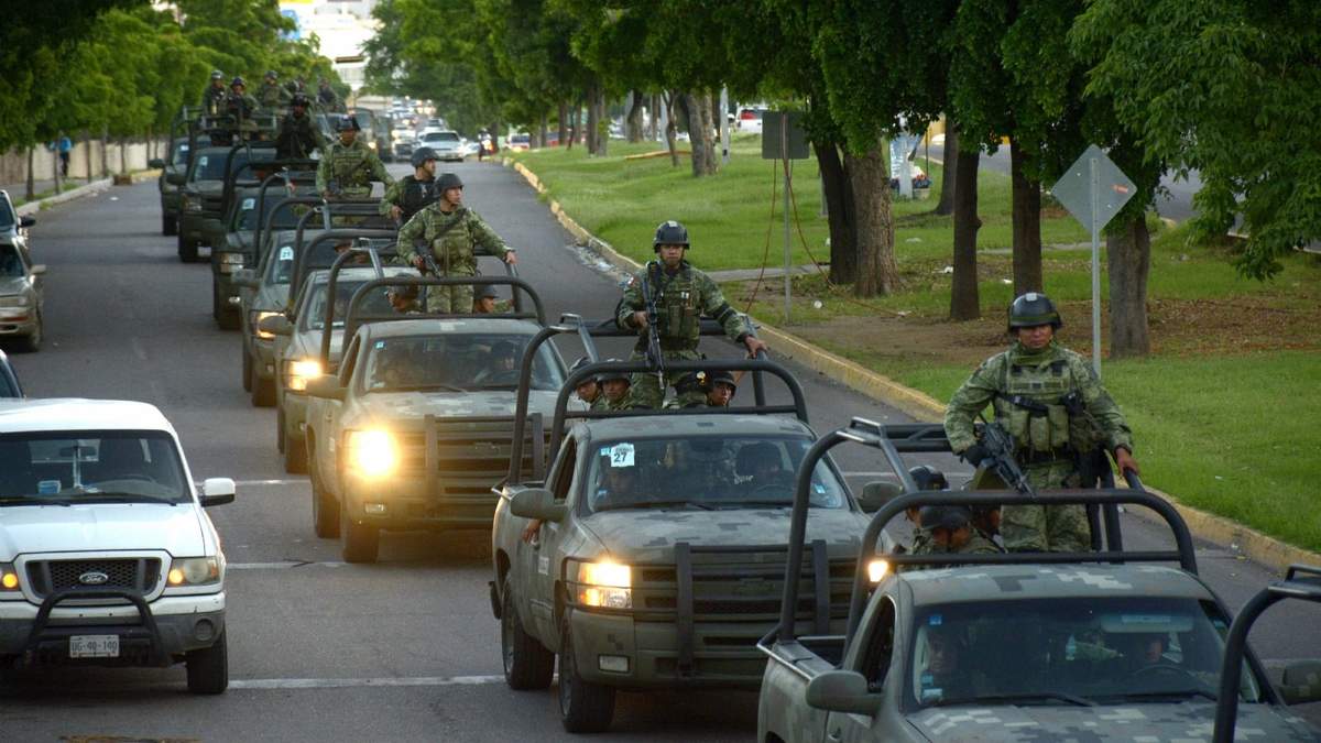 Movilización del Ejército en Culiacán