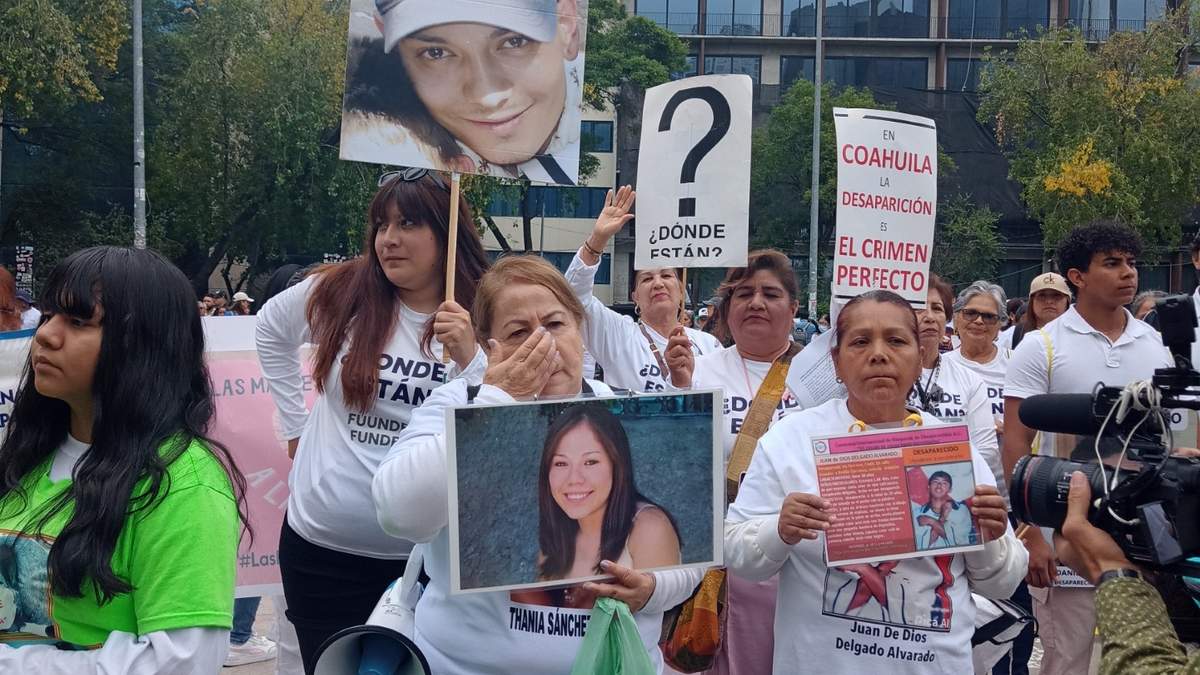 Buscadoras se manifiestan por información de sus familiares desaparecidos en Coahuila