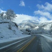 Por ingreso del aire polar, hay rutas intransitables y se mantiene el cierre del tránsito nocturno