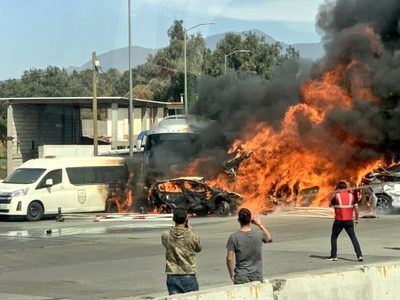 Cierran la autopista México-Puebla por choque múltiple en la caseta San Marcos