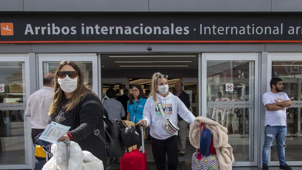 Arribo en el Aeropuerto. Fuente: (Twitter)