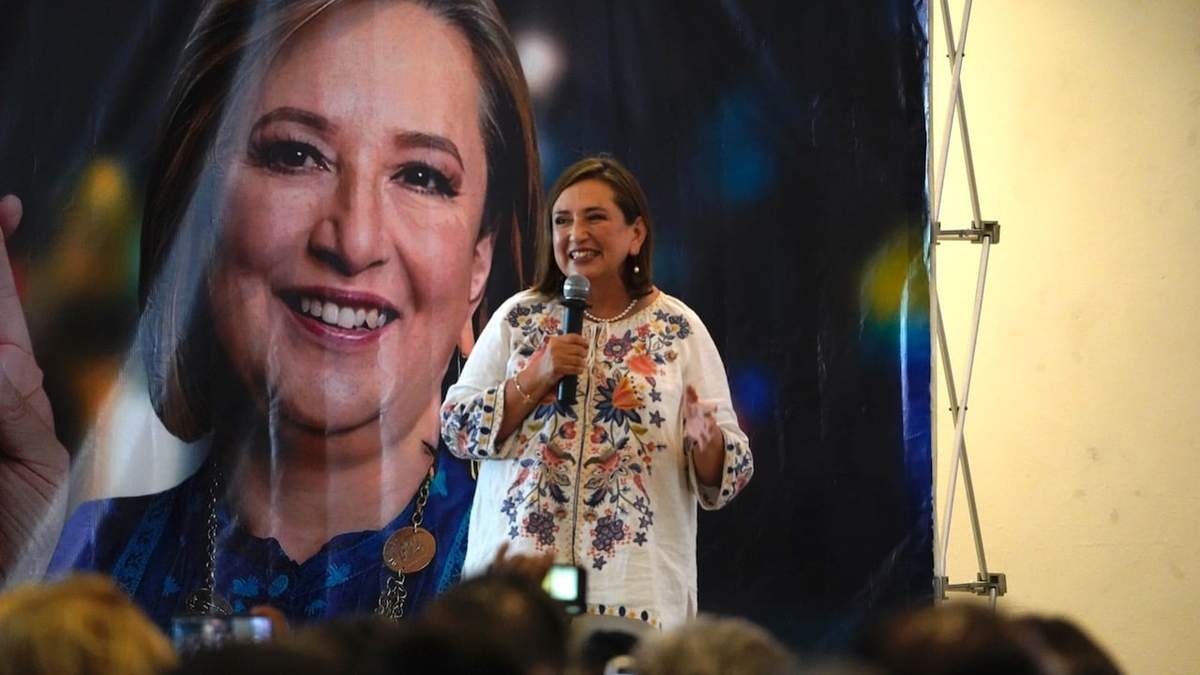 La senadora panista