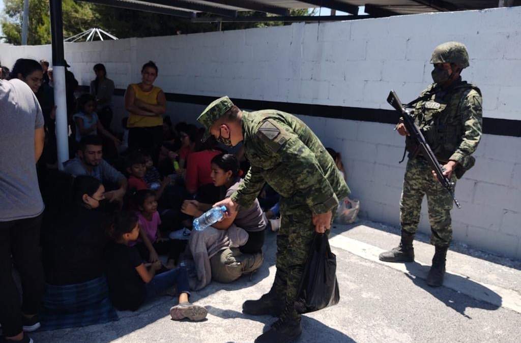 307 migrantes fueron rescatados por elementos del Ejército