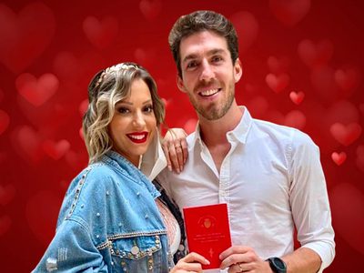 Él se deslumbró al verla en el teatro: cómo nació el amor entre Noelia Marzol y Ramiro Arias