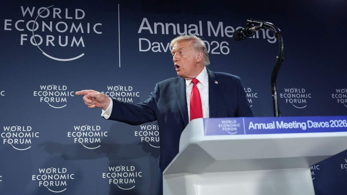 Donald Trump en Davos