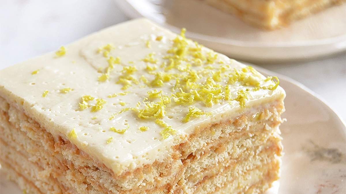 Postre de limón. Fuente: (Instagram)