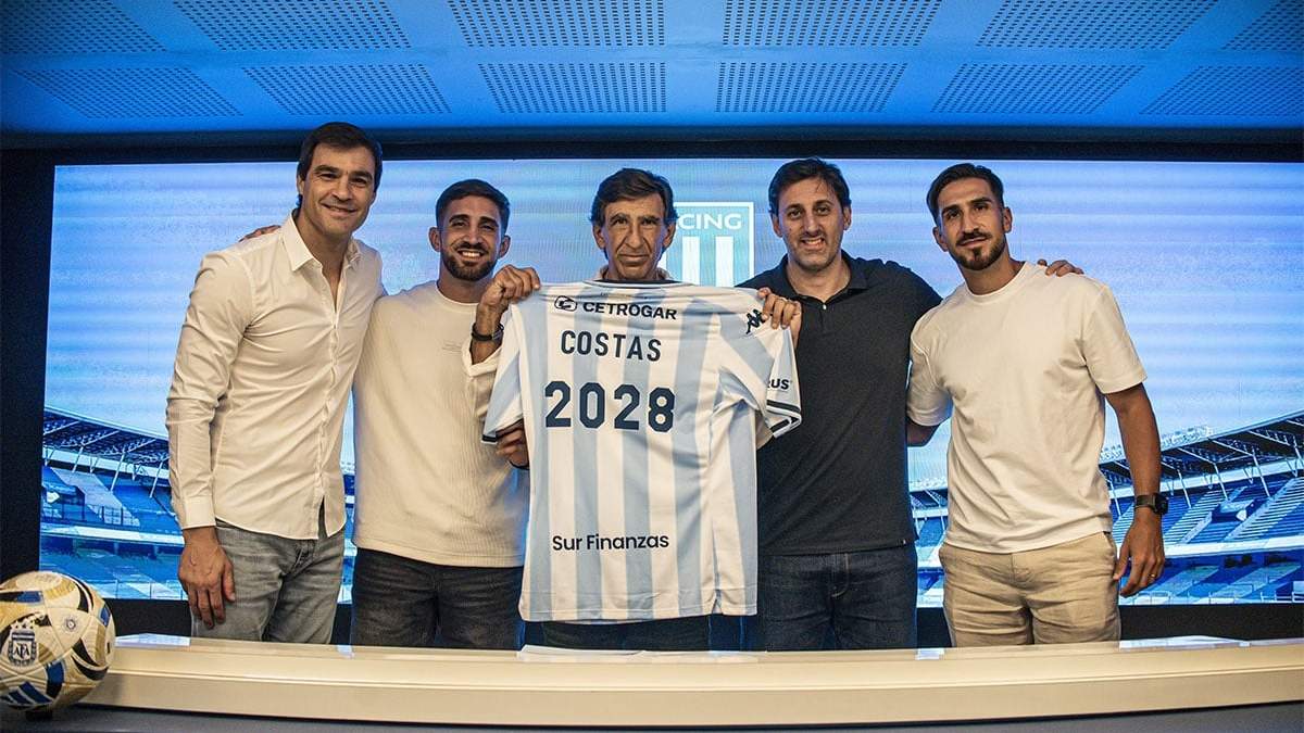 Hasta 2028 habrá Gustavo Costas en Racing