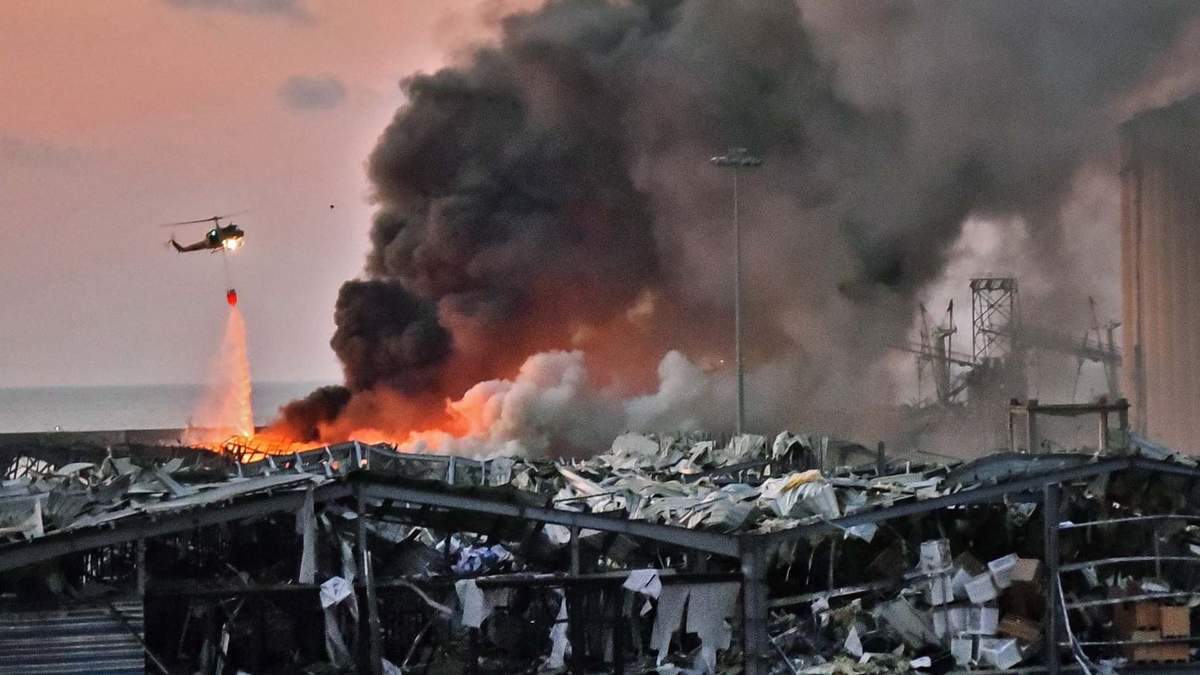 Explosión en el Líbano. Fuente: (Instagram)