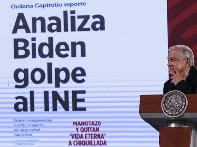 AMLO sobre el guardadito: "pregunté y me dijeron que no estaba… puede ser que en el Senado se quite"