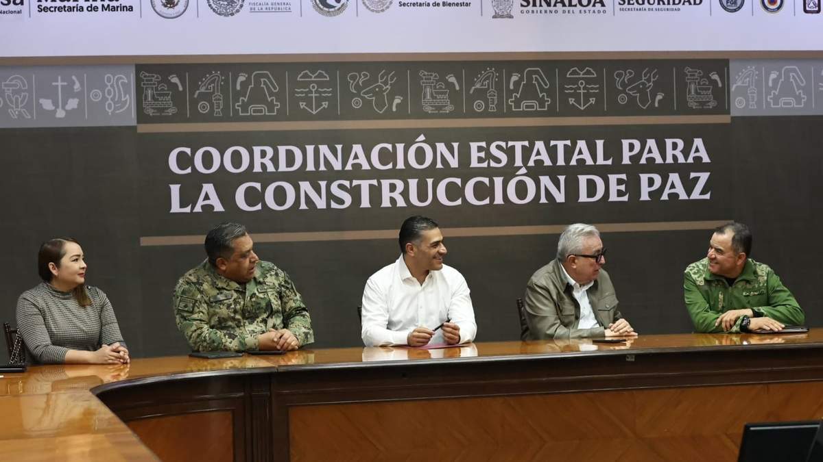 García Harfuch encabeza mesa de seguridad