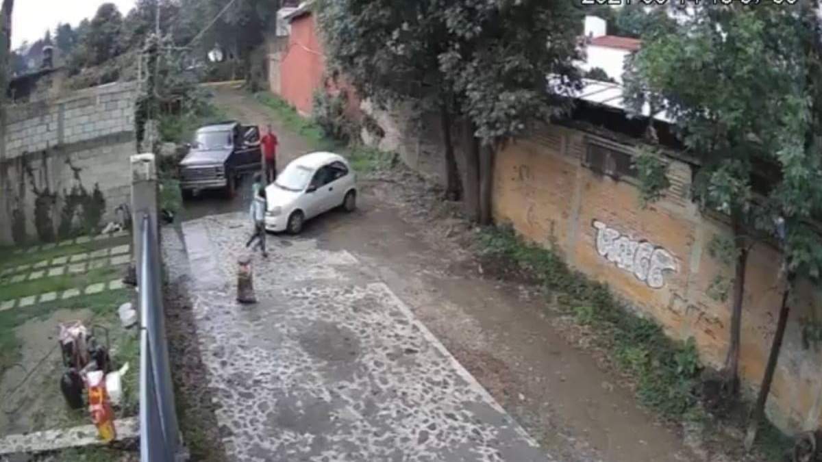 El hecho fue captado en un video que circuló en redes sociales