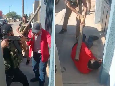 Sujetos armados dan golpiza a un taquero en Sonora; FGJE indaga (Video)