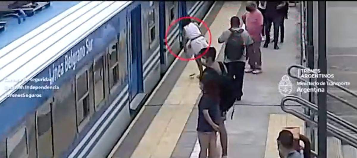 El momento previo a la caída