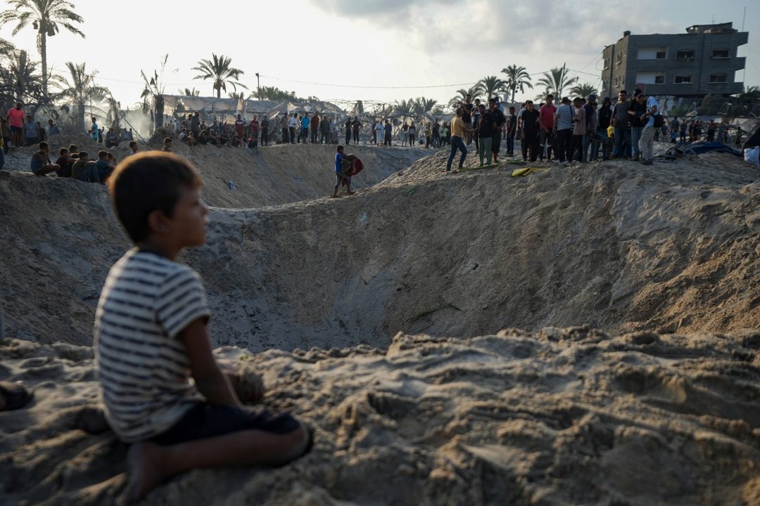 Ataque israelí en Gaza Foto Abdel Kareem Hana  AP