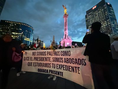 Desde el Ángel, trabajadores del PJF anuncian impugnación contra la reforma judicial (Video)