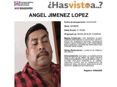 CED emite Acción Urgente para México por la desaparición forzada de indígena maya tseltal