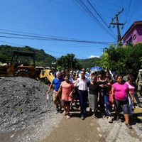 “No vamos a dejar nadie desamparado”: Sheinbaum tras recorrer zonas afectadas por lluvias
