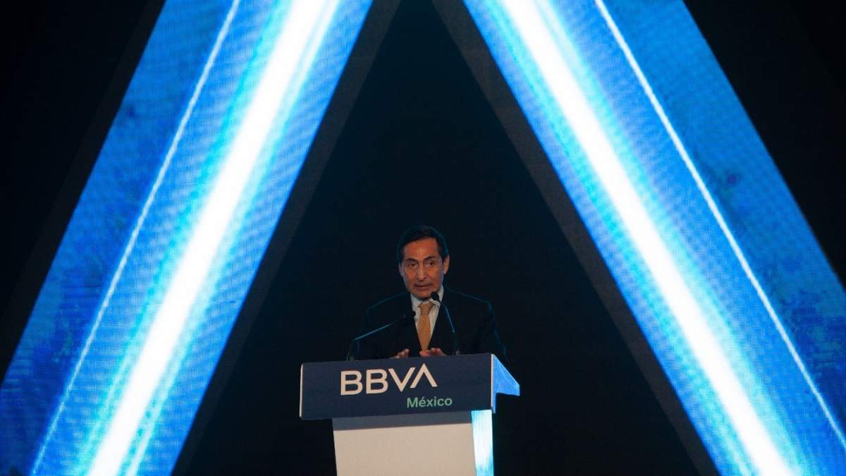Ramírez de la O durante su presentación en la Reunión Nacional de Consejeros Nacionales 2022 de BBVA México