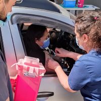 Exitosa jornada de vacunación en el “autovac” de Catriel