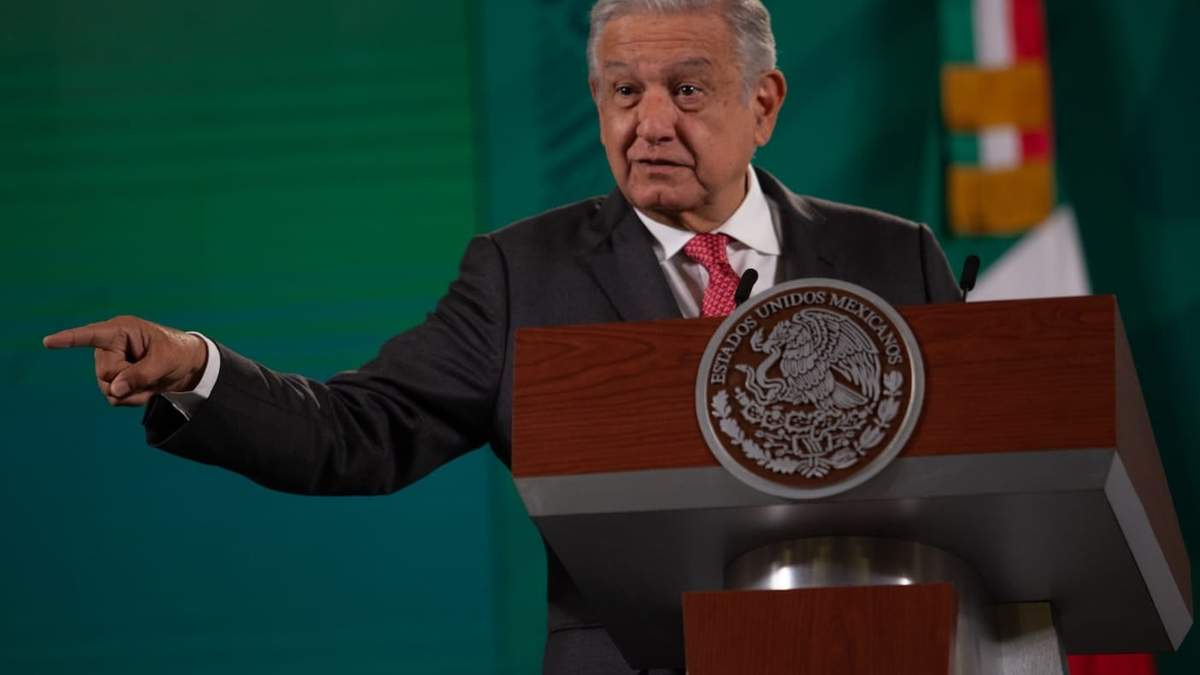 El presidente López Obrador