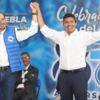 PAN, PRI y PRD cierran filas a favor de Eduardo Rivera en Puebla