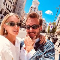 Anita Espasadin y Benjamín Vicuña hicieron match en el estilismo más canchero de la temporada