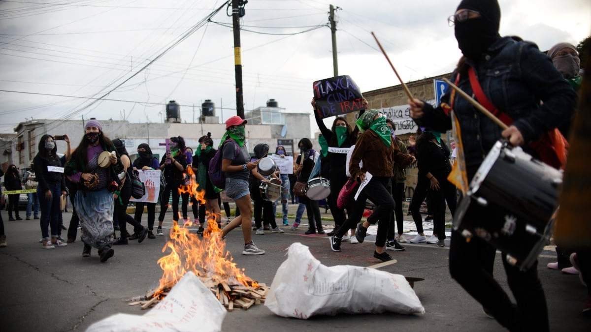 Feministas en la Ciudad de México