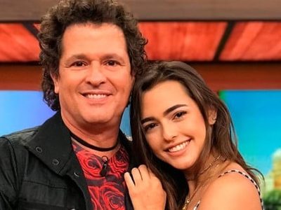 ¡Se desmaya Carlos Vives! Su hija Lucy sale así y arrasa en las redes ¿Está permitido?