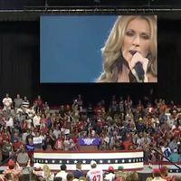 Celine Dion denuncia que Trump usó la canción 'My heart will go on' sin autorización